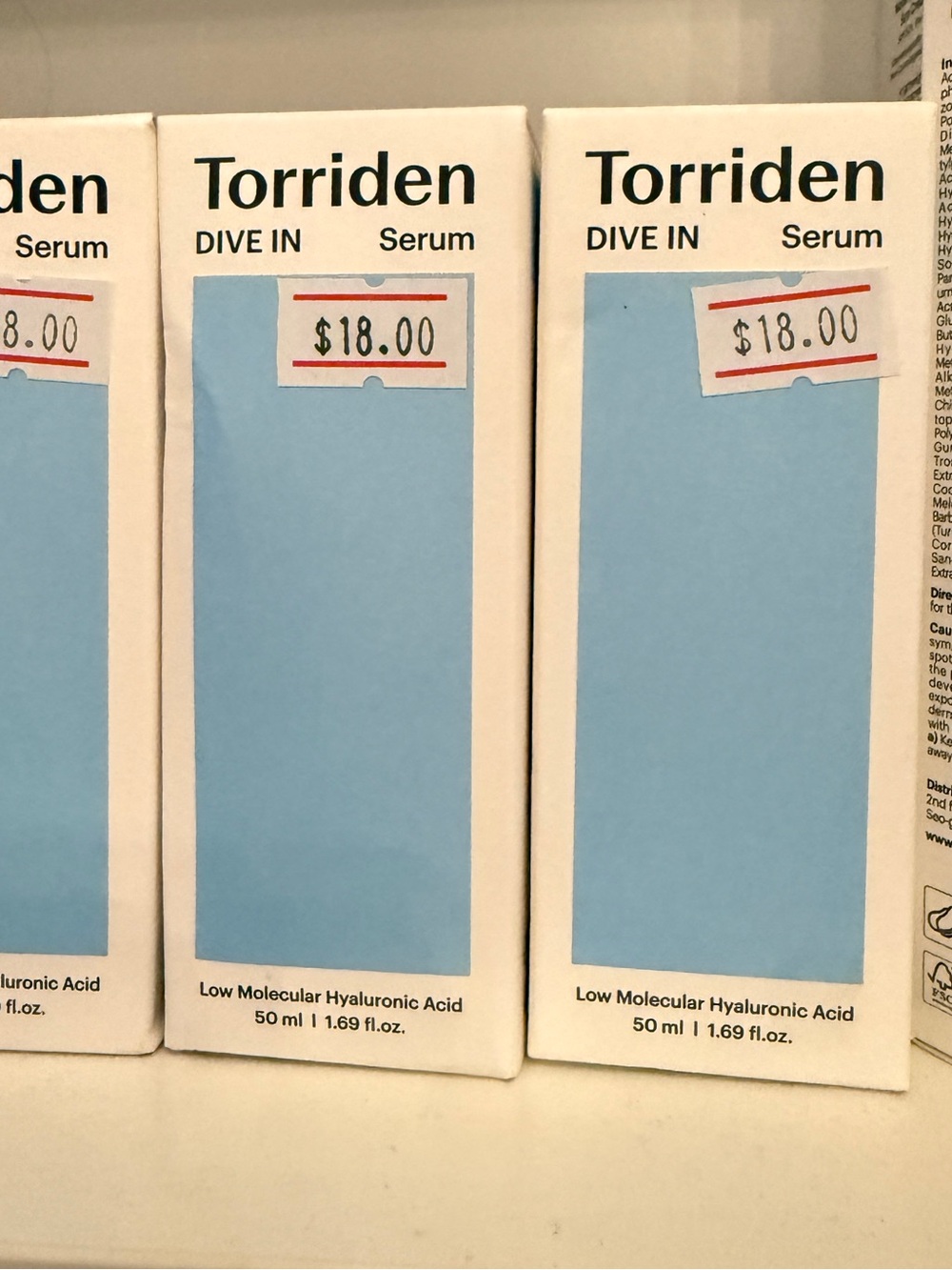 torrid Dive In Serum — Light Blue Hydrating Hyaluronic Acid